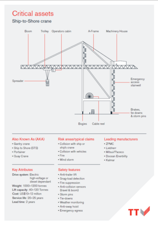 TT Club critical asset series: Ship-to-Shore crane