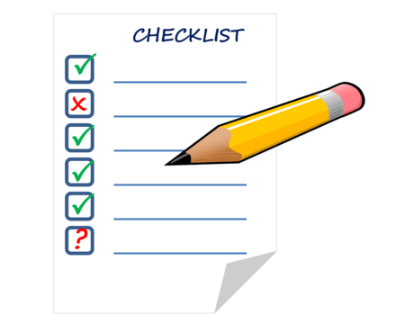 Post Incident Checklist - HCR