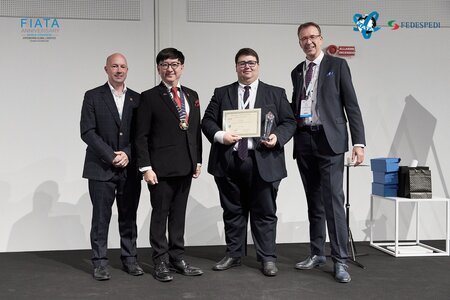 Ozan Durak named YLP Global Winner at 2026 FIATA World Congress