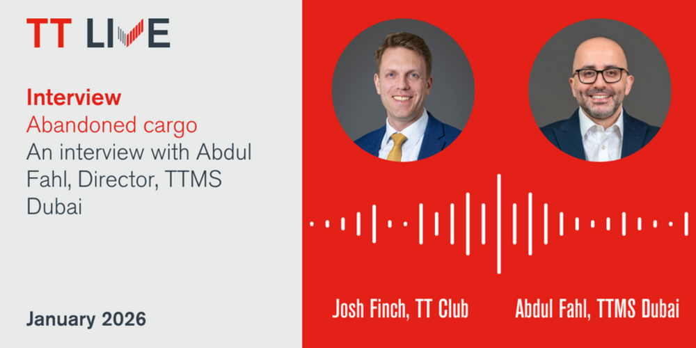 Abandoned cargo concerns with Abdul Fahl