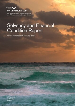 Solvency and Financial Condition Report, 2024 - The United Kingdom Freight Demurrage and Defence Insurance (Europe) Limited