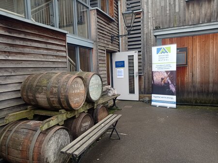 Barrels and Aim banner