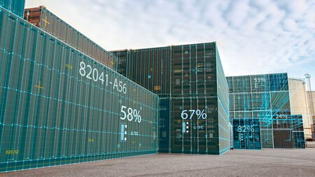 Augmented Reality 3D Visualization Over Containers in the Terminal