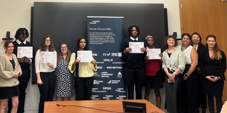 Thomas Miller and Career Ready internship 2025 cohort