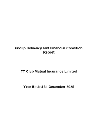 Solvency and financial condition report 2025